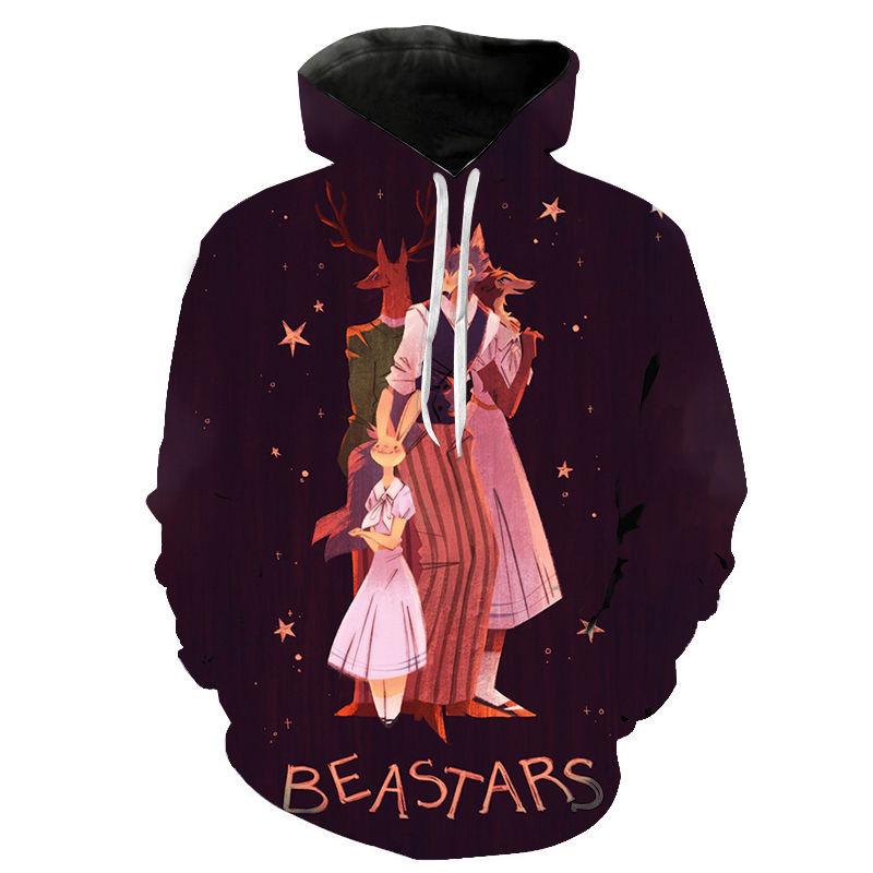 Men's Hoodies & Sweatshirts The Anime Beastars 3D Printed Hoodie Casual Fashion Hooded Sweatshirt Hip-hop Comfortable Couple Models, Black
Men's Hoodies & Sweatshirts The Anime Beastars 3D Printed Hoodie Casual Fashion Hooded Sweatshirt Hip-hop Comfortable Couple Models, Black