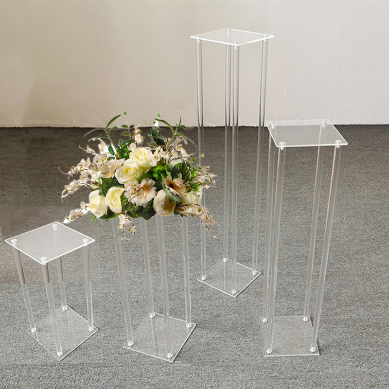 Set of 4 sizes Wedding Floor Vase Clear Acrylic Grand Vases Decoration Flower Stand Backdrop Frame Column Pillar
Set of 4 sizes Wedding Floor Vase Clear Acrylic Grand Vases Decoration Flower Stand Backdrop Frame Column Pillar