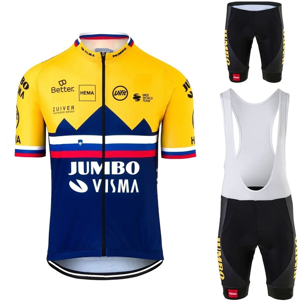 2021 JUMBO VISMA Tracksuits Cycling Jersey Set Slovenia Champion Clothing Roglic Road Bike shirts Race Suit Bicycle Shorts Maillot 210417, Gray
2021 JUMBO VISMA Tracksuits Cycling Jersey Set Slovenia Champion Clothing Roglic Road Bike shirts Race Suit Bicycle Shorts Maillot 210417, Gray