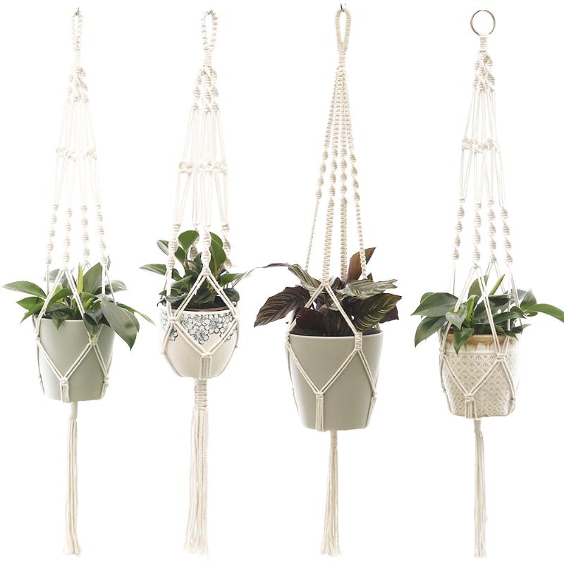 Other Garden Supplies Hanging Flowerpot Holder Plant Macrame Hanger Flower Planter Wall Decor Courtyard Basket
Other Garden Supplies Hanging Flowerpot Holder Plant Macrame Hanger Flower Planter Wall Decor Courtyard Basket
