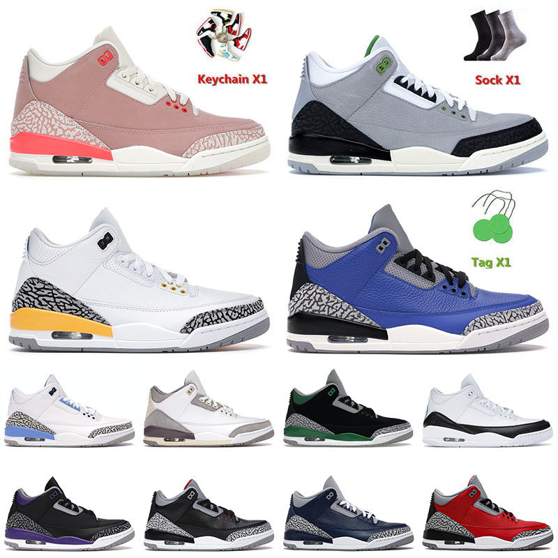 Retro Basketball Shoes 3 3s III Mens Jumpman Sneakers Rust Pink Blue Cement Off Mens Women Laser Orange Medium Grey White Outdoor Trainers
Retro Basketball Shoes 3 3s III Mens Jumpman Sneakers Rust Pink Blue Cement Off Mens Women Laser Orange Medium Grey White Outdoor Trainers