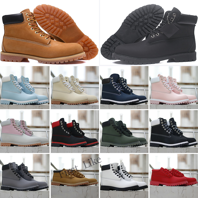 Timb boots land designer mens womens leather shoes top quality Ankle winter boot cowboy yellow red blue black pink hiking work eur 36-45, Color 1
Timb boots land designer mens womens leather shoes top quality Ankle winter boot cowboy yellow red blue black pink hiking work eur 36-45, Color 1