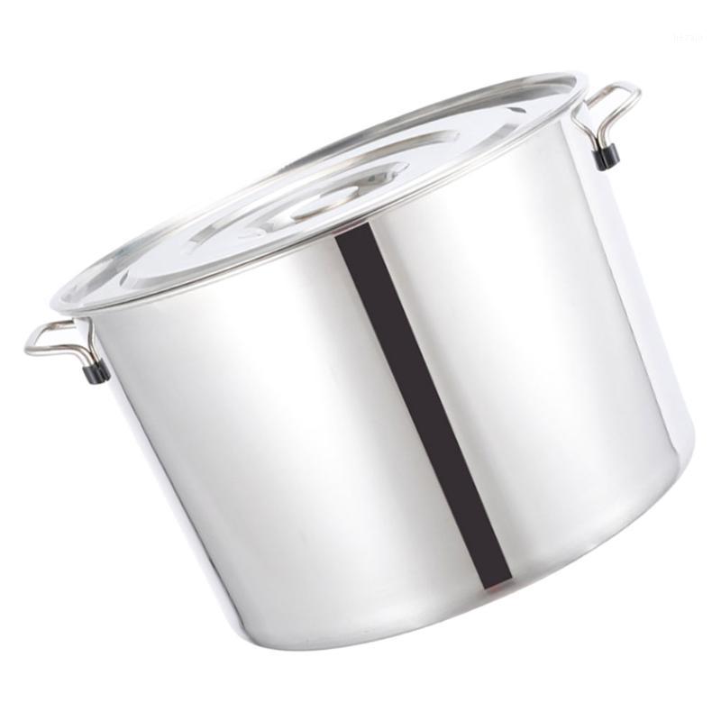 Storage Bottles & Jars 1Pc Stainless Steel Water Bucket Porridge Rice Soup Pot With Lid
Storage Bottles & Jars 1Pc Stainless Steel Water Bucket Porridge Rice Soup Pot With Lid