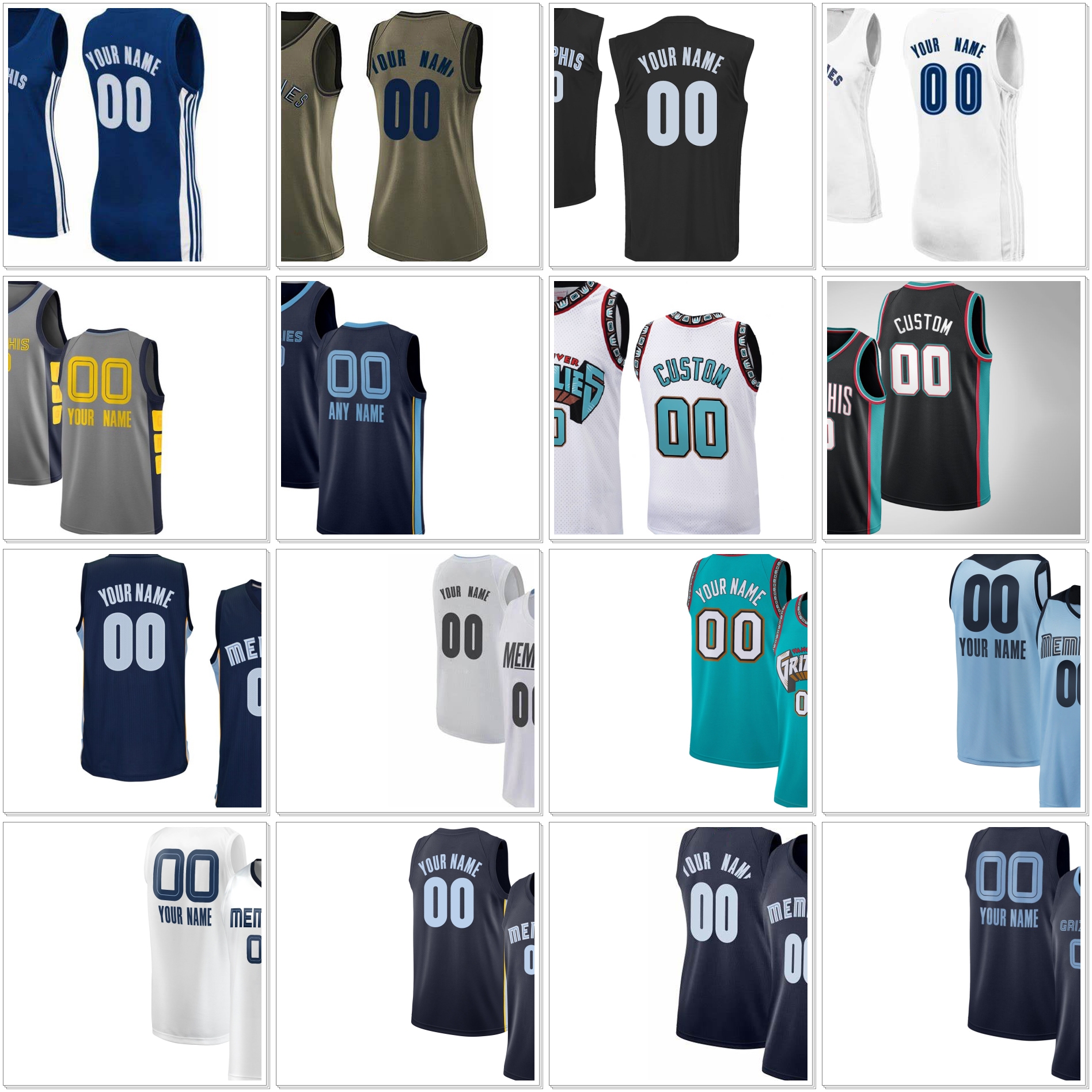 2021 Mens Womens Youth 12 Ja Morant 50 Zach Randolph 10 Mike Bibby Green white blue custom Basketball Jerseys, Mens jersey
2021 Mens Womens Youth 12 Ja Morant 50 Zach Randolph 10 Mike Bibby Green white blue custom Basketball Jerseys, Mens jersey