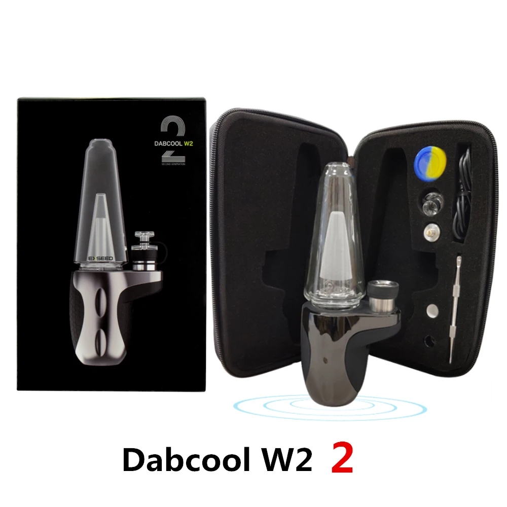 Exseed Dabcool W2 Kit Dab Rig Enail Vaporizer Vape 1500mAh Temp Control Glass Water Bubbler Wax Concentrate Oil SOC Dabber Original
Exseed Dabcool W2 Kit Dab Rig Enail Vaporizer Vape 1500mAh Temp Control Glass Water Bubbler Wax Concentrate Oil SOC Dabber Original