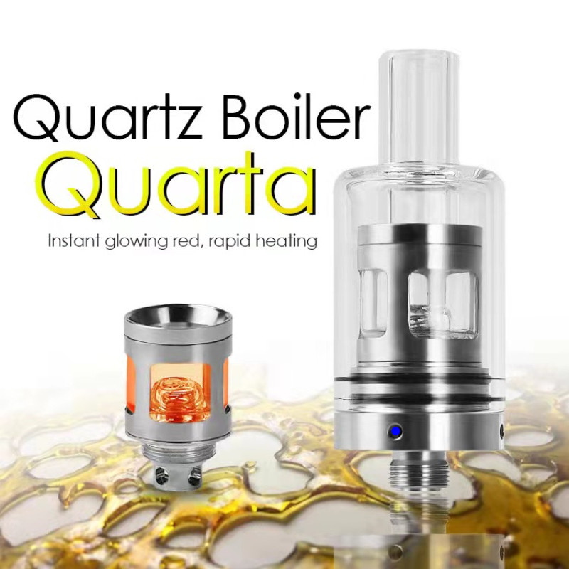 Moq.1set Longmada Quarta Wax Atomizer Quartz Chamber 1.2-1.5ohm Wax Vaporizer Fit 20-30w Power Vape Mod Battery Electronic Cigarette
Moq.1set Longmada Quarta Wax Atomizer Quartz Chamber 1.2-1.5ohm Wax Vaporizer Fit 20-30w Power Vape Mod Battery Electronic Cigarette