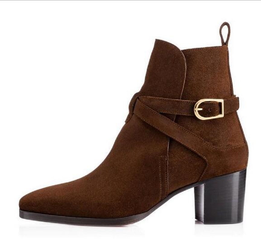 Casual-chic Design Chunky Heels Women's Red Bottom Ankle Boots Winter Booty Luxury Designer Party Red-Sole Bootys Fashion Lady, 12
Casual-chic Design Chunky Heels Women's Red Bottom Ankle Boots Winter Booty Luxury Designer Party Red-Sole Bootys Fashion Lady, 12