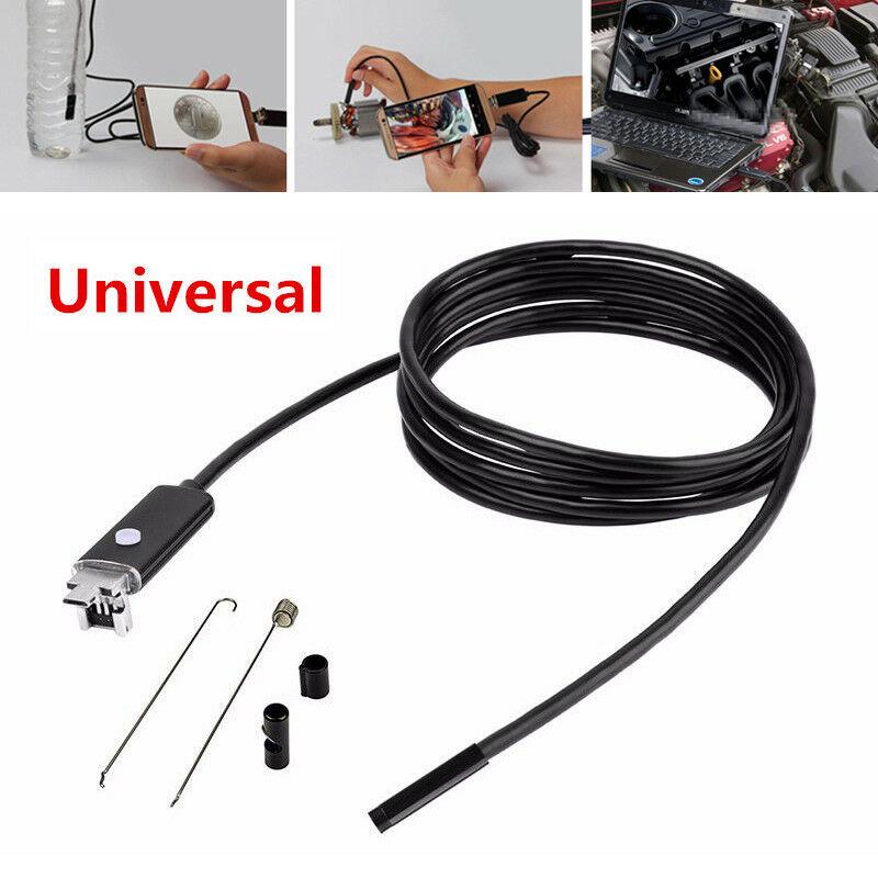 Car Inspection Camera Scope Cable Endoscope 7MM Lens HD USB Android PC 2in1 6LED IP Cameras
Car Inspection Camera Scope Cable Endoscope 7MM Lens HD USB Android PC 2in1 6LED IP Cameras