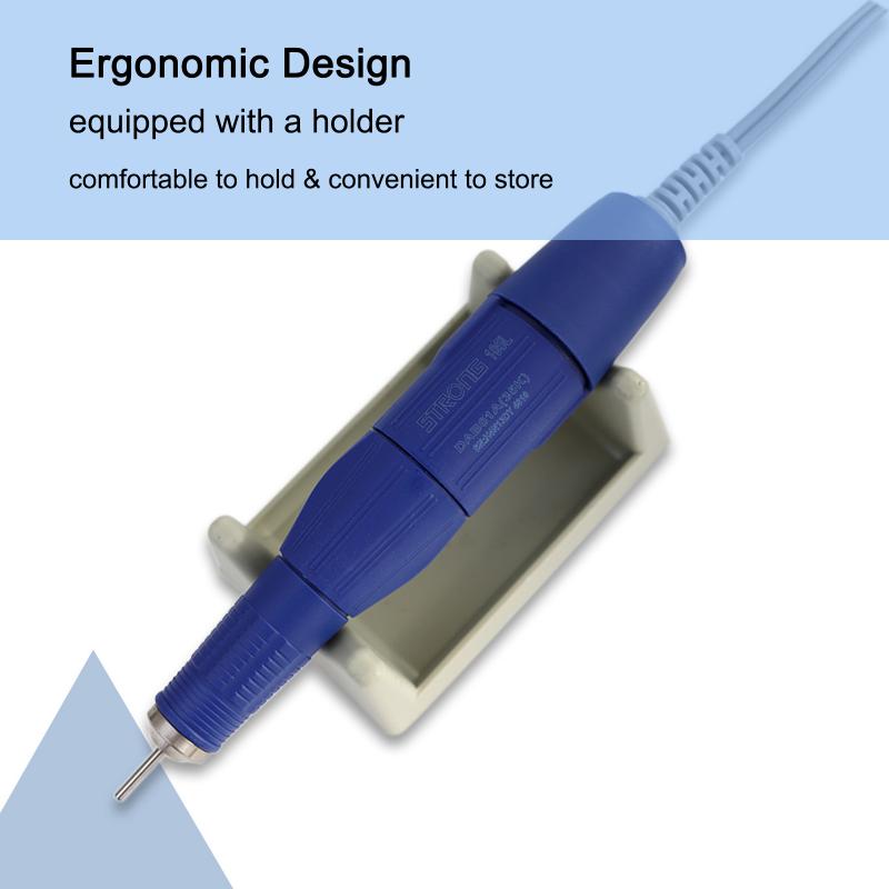 Nail Drill & Accessories Machine Pen Holder 35000RPM Electric File For Acrylic Nails Manicure Pedicure