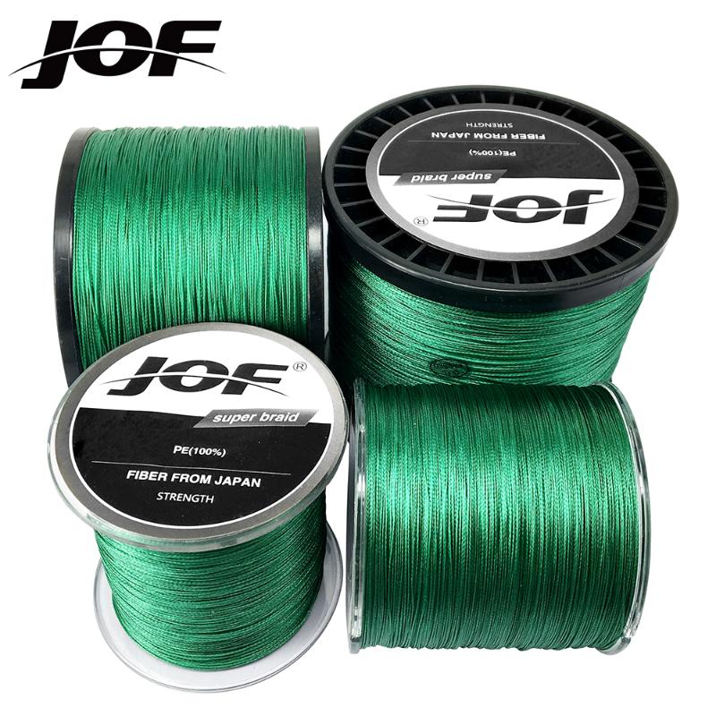 Braid Line JOF Brand 300M 500M 1000M PE Braided Fishing 4/8/9/12 Strand 10-88LB Multifilament For Carp Wire
Braid Line JOF Brand 300M 500M 1000M PE Braided Fishing 4/8/9/12 Strand 10-88LB Multifilament For Carp Wire