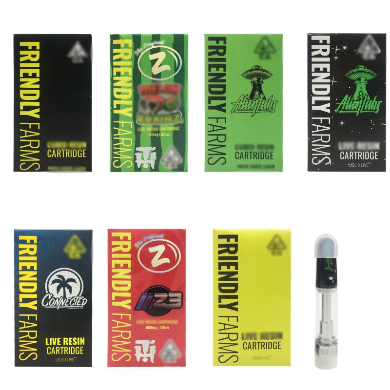 New Hot friendly Farms Cartridges Packaging Boxes With 0.8ml 1.0ml empty Vape Cartridge ceramic coil от DHgate WW