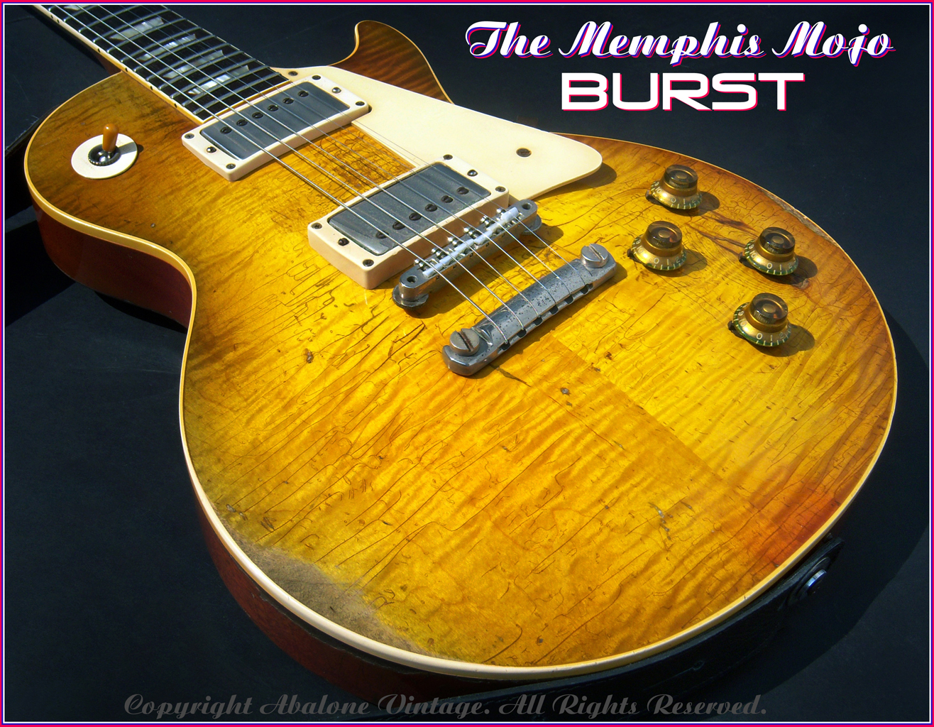 Heavy Relic Gary Moore Peter Green Mojo Burst Electric Guitar Flame Maple Top, One Piece Neck & Mahogany Body, Chrome Hardawre
Heavy Relic Gary Moore Peter Green Mojo Burst Electric Guitar Flame Maple Top, One Piece Neck & Mahogany Body, Chrome Hardawre