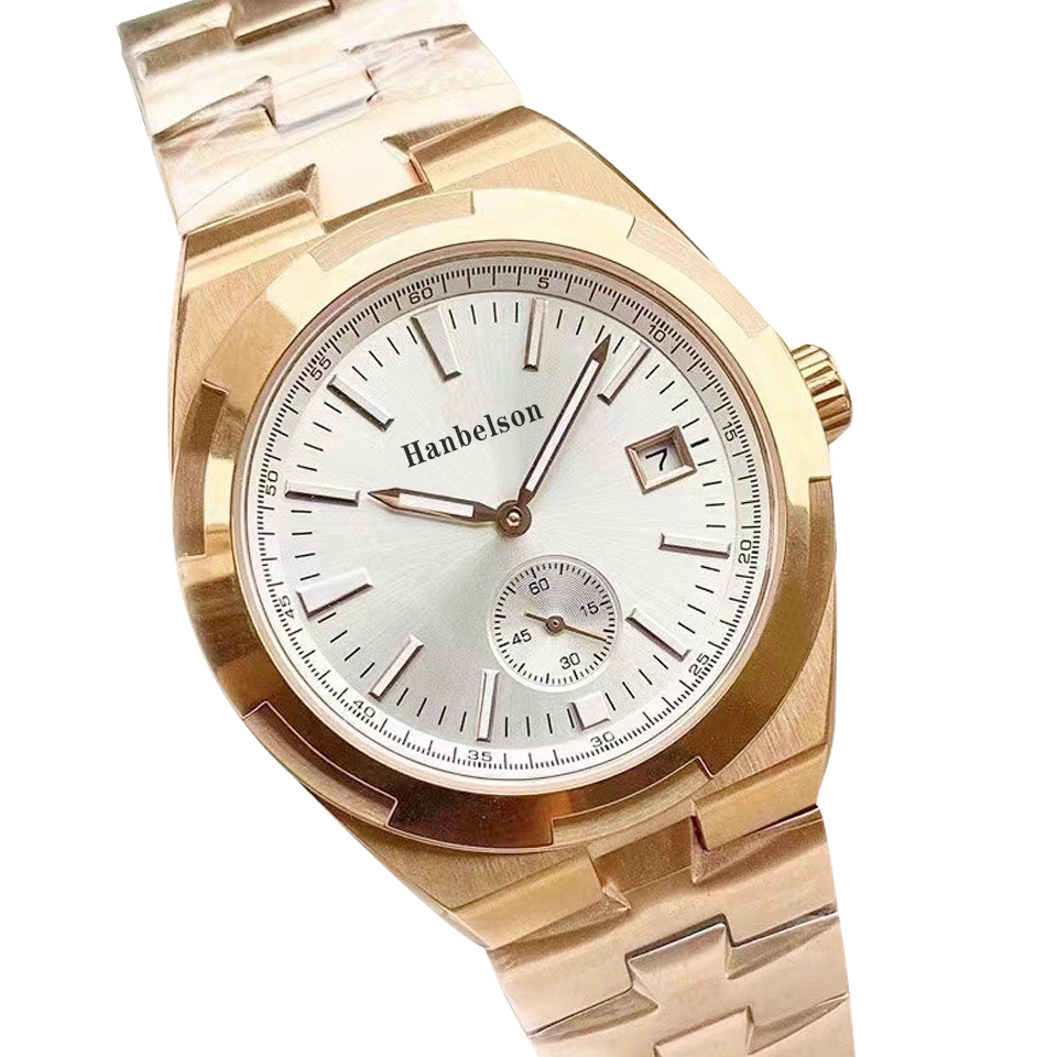 2022 Sports mens watch 2813 White face Wristwatches Glass bottom cover Automatic movement Rose gold Montre De Luxe, 5.pin buckle
2022 Sports mens watch 2813 White face Wristwatches Glass bottom cover Automatic movement Rose gold Montre De Luxe, 5.pin buckle