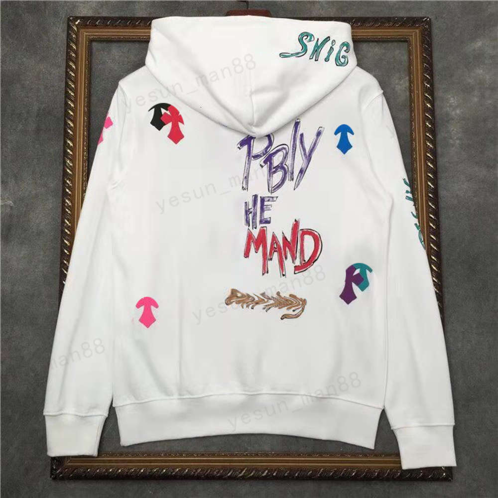 Brand Designer Ch Series Hoodie Autumn New Trendsetter Graffiti Print Skin Cross Hearts-man And Women's Long Sleeve Lovers' Sweater, Black
Brand Designer Ch Series Hoodie Autumn New Trendsetter Graffiti Print Skin Cross Hearts-man And Women's Long Sleeve Lovers' Sweater, Black