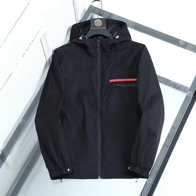 Fashion designer Mens Jacket Spring Autumn Outwear Windbreaker Zipper clothes Jackets Coat Outside Men's Clothing Size M-XXL, White
Fashion designer Mens Jacket Spring Autumn Outwear Windbreaker Zipper clothes Jackets Coat Outside Men's Clothing Size M-XXL, White