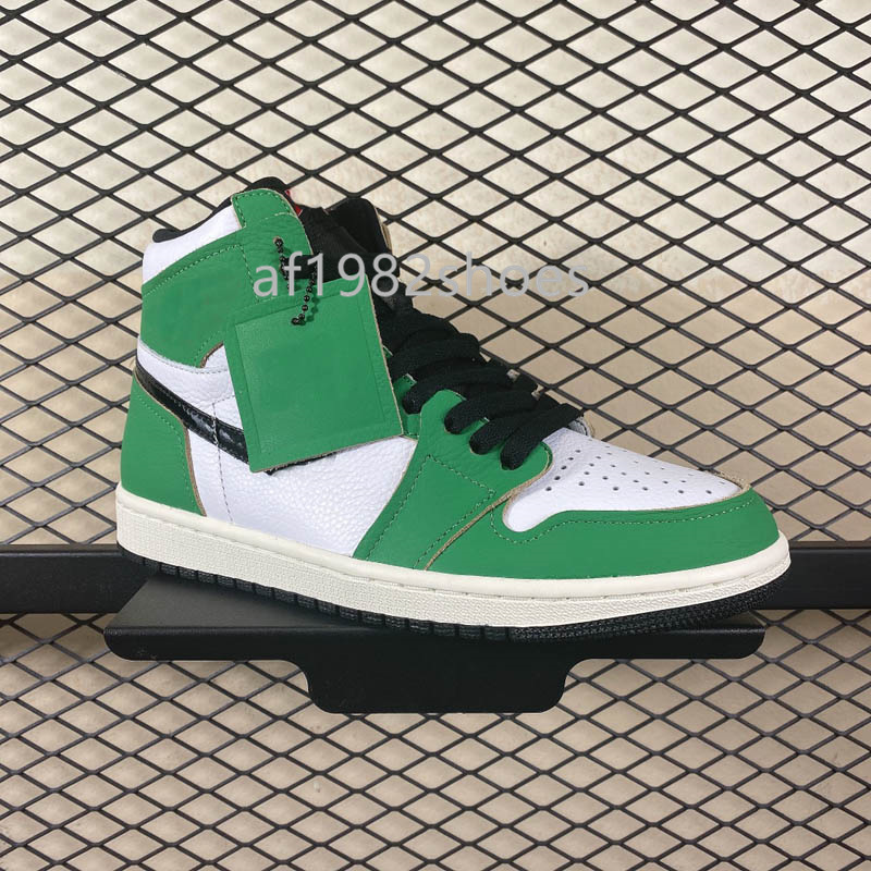 2021 Mens Fashion WMNS 1s jumpman Lucky Green Basketball Shoes 1 High OG Men Womens Sportwear Sneakers Outdoor Trainers, Blue
2021 Mens Fashion WMNS 1s jumpman Lucky Green Basketball Shoes 1 High OG Men Womens Sportwear Sneakers Outdoor Trainers, Blue