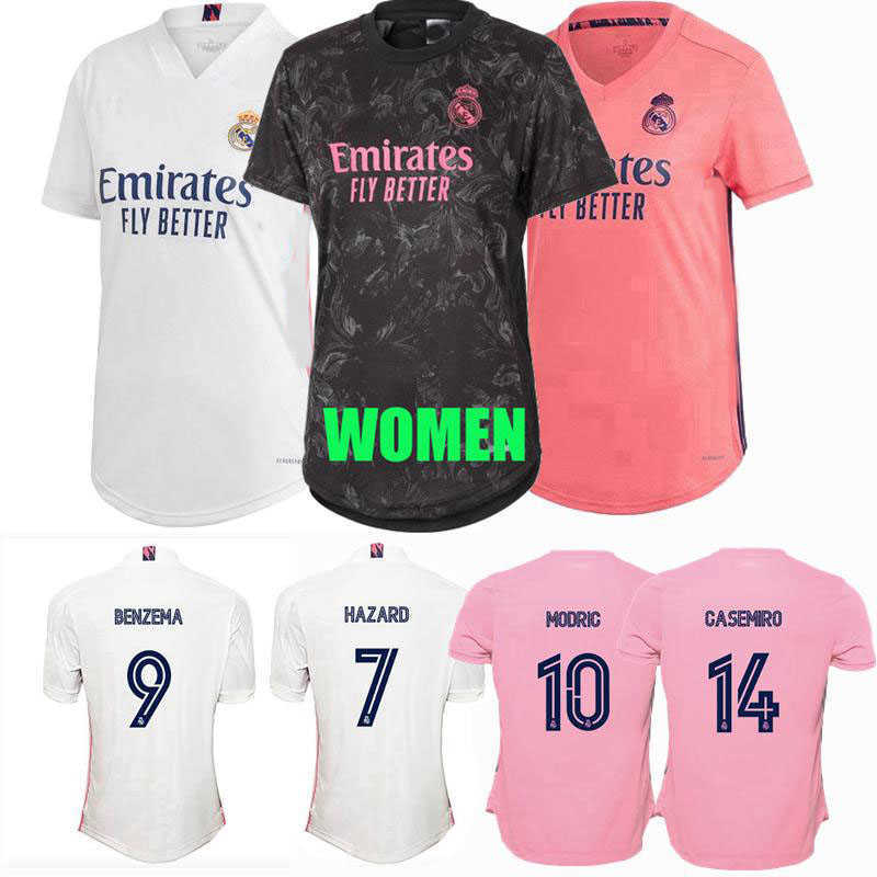 2019 2020 2021 Real Madrid Women Soccer Jerseys ASENSIO CASEMIRO MARCELO JAMES MODRIC JOVIC RAMOS HAZARD BENZEMA football Female shirt S-2XL, Black
2019 2020 2021 Real Madrid Women Soccer Jerseys ASENSIO CASEMIRO MARCELO JAMES MODRIC JOVIC RAMOS HAZARD BENZEMA football Female shirt S-2XL, Black