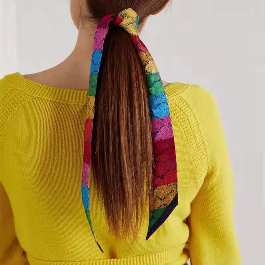 L-02 Luxury Designer Rainbow Headband scarf Headbands for women letter Top grade hair Bands 6*106cm
L-02 Luxury Designer Rainbow Headband scarf Headbands for women letter Top grade hair Bands 6*106cm