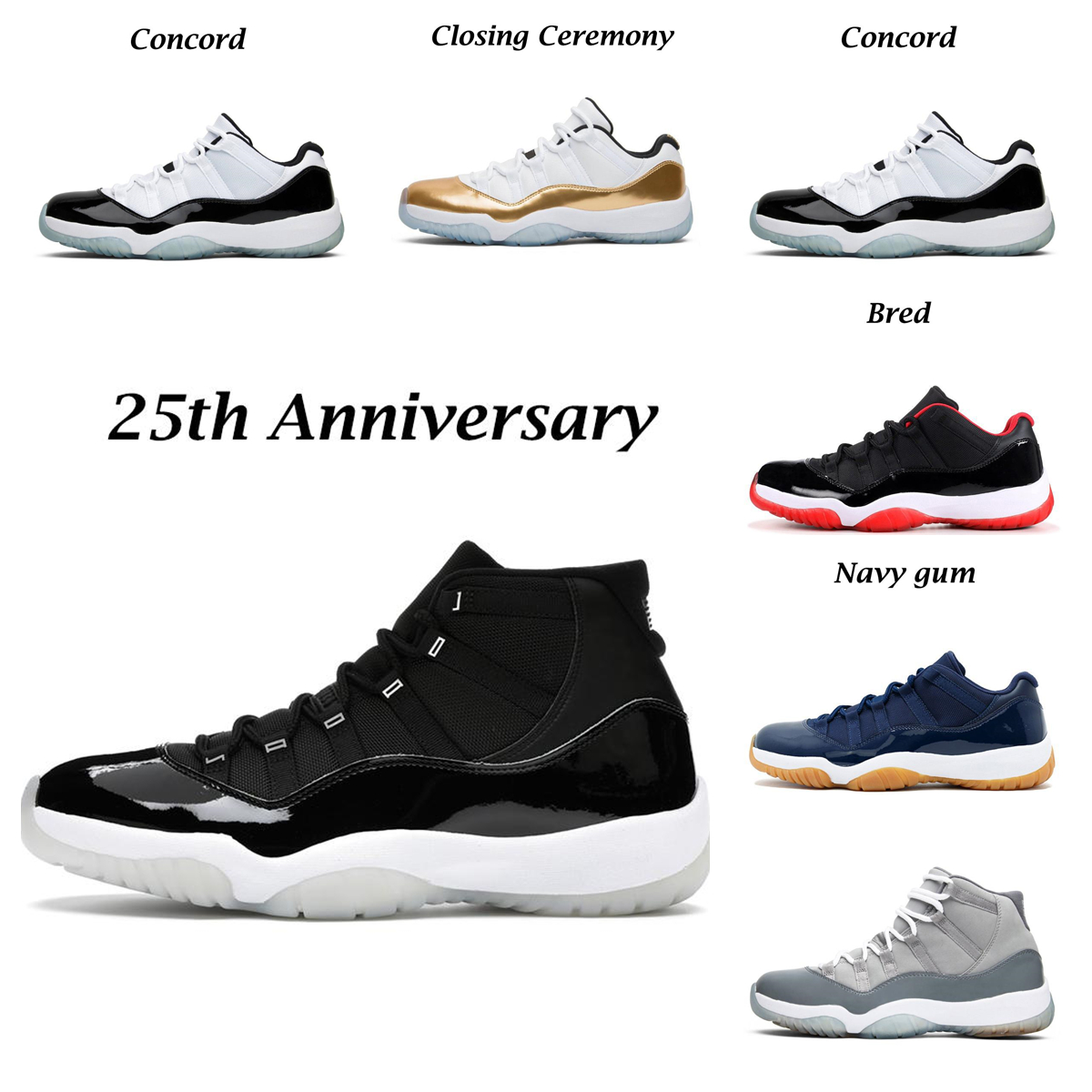 11 XI university blue Basketball Shoes men Women white Metallic Gold Navy Gum Gamma blue 72-10 Bred Space jam Concord Sneakers Gamma BlueCherry mens, Box
11 XI university blue Basketball Shoes men Women white Metallic Gold Navy Gum Gamma blue 72-10 Bred Space jam Concord Sneakers Gamma BlueCherry mens, Box
