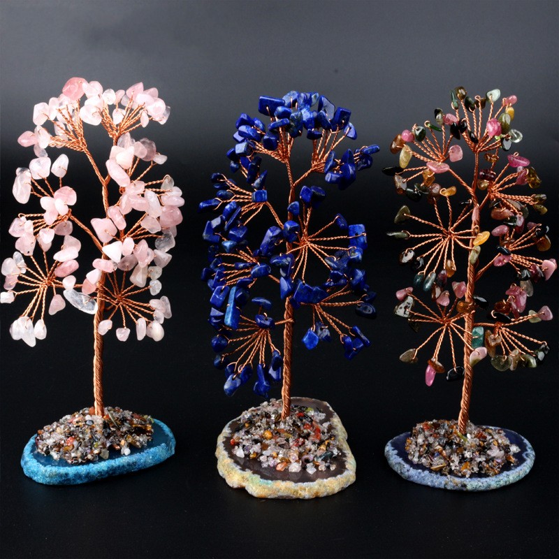 Natural Crystal Lucky Tree Amethyst Rose Quartz Tree of Life Rock Mineral Specimen Reiki Healing Home Decoration gifts Souvenir
Natural Crystal Lucky Tree Amethyst Rose Quartz Tree of Life Rock Mineral Specimen Reiki Healing Home Decoration gifts Souvenir