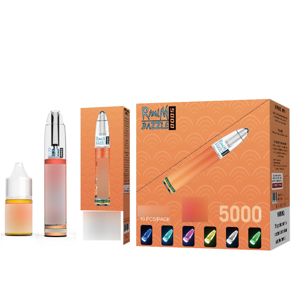 Original Disposable Vape Cartoon Design cigarettes Pod RandM Dazzle 5000 Puffs Rechargeable Starter Kit 10ml Pods With Led Light VS PUFF BAR PLUS BANG XXL FLUM
Original Disposable Vape Cartoon Design cigarettes Pod RandM Dazzle 5000 Puffs Rechargeable Starter Kit 10ml Pods With Led Light VS PUFF BAR PLUS BANG XXL FLUM