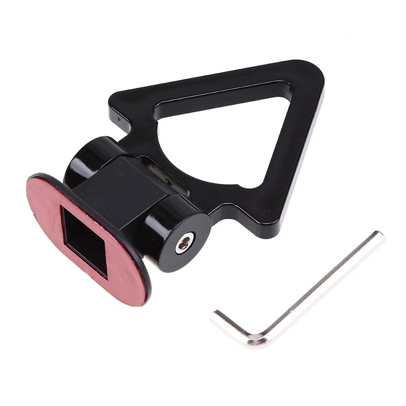 Car Decorative Tow Hook Towing Bars Trailer Hooks Sticker Triangle Racing Ring Towed Bar Hand Tool For Universal Vehicle
