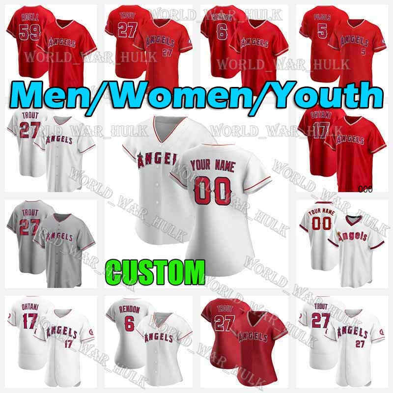 Los Angeles Jersey 17 Shohei Ohtani Angels 27 Mike Trout 6 Anthony Rendon 59 Jo Adell 33 Max Stassi Franklin Barreto Jared Walsh Women, Blue;black
Los Angeles Jersey 17 Shohei Ohtani Angels 27 Mike Trout 6 Anthony Rendon 59 Jo Adell 33 Max Stassi Franklin Barreto Jared Walsh Women, Blue;black