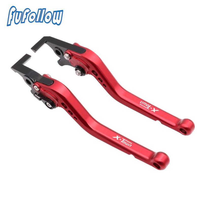 Motorcycle Brakes Levers For KYMCO X-TOWN Xtown 125i 300i X TOWN Accessories CNC Adjustable Brake Clutch Lever With Logo