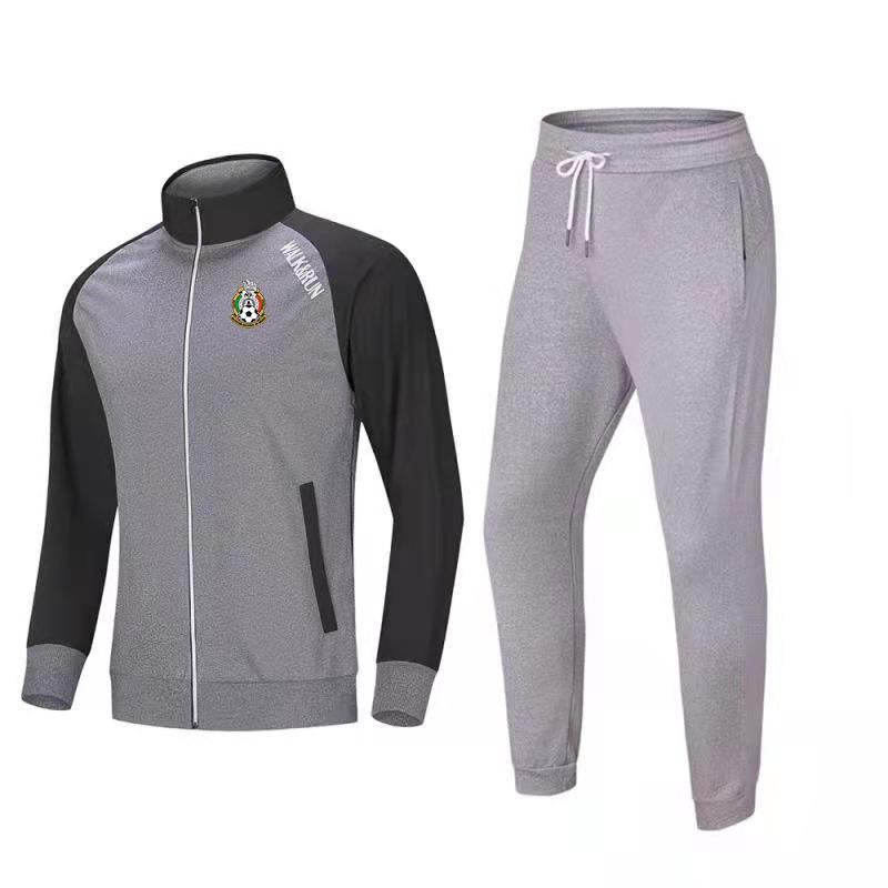 2021 2022 Mexico national football team Tracksuit Men Sport Suits Soccer full zipper training jacket MESSI Home Kits Fans products, Gray
2021 2022 Mexico national football team Tracksuit Men Sport Suits Soccer full zipper training jacket MESSI Home Kits Fans products, Gray
