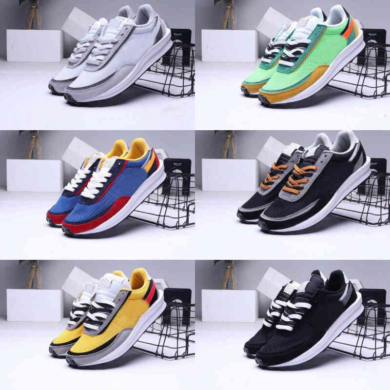 Wholesale 2021 Mens Running Sports Shoes Fashion LDV Waffle Women Waffle Racer Black White Nylon Summit Multi Pine Green Trainers Varsity SNEAKERS G18
Wholesale 2021 Mens Running Sports Shoes Fashion LDV Waffle Women Waffle Racer Black White Nylon Summit Multi Pine Green Trainers Varsity SNEAKERS G18