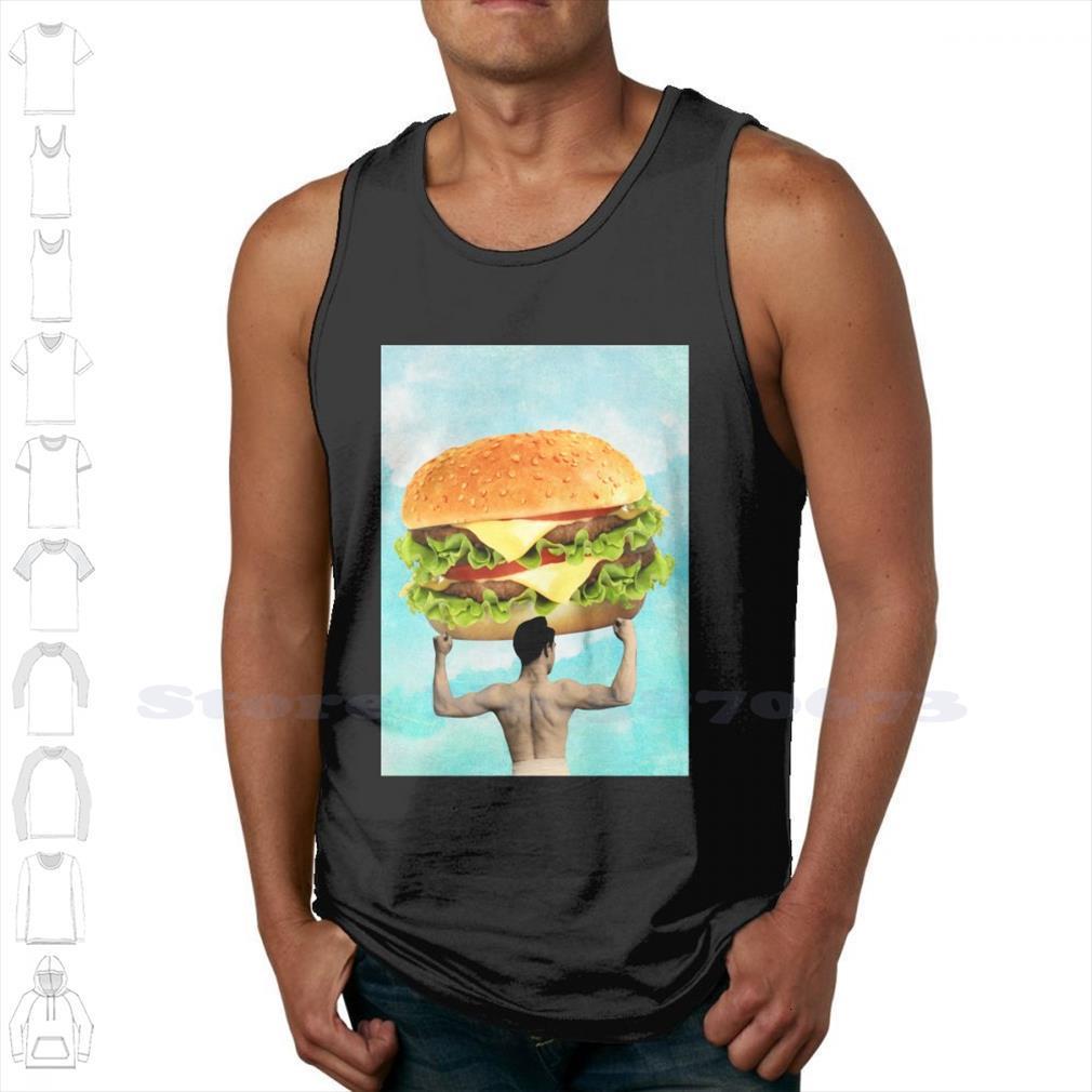 cheat day black white sleeveless tank men women gym workout food chef kitchen collage surreal retro vintage burger, White;black
cheat day black white sleeveless tank men women gym workout food chef kitchen collage surreal retro vintage burger, White;black