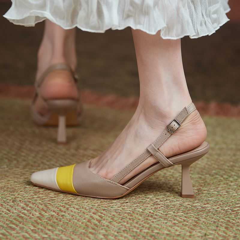 ALLBITEFO fashion brand high heels genuine leather mixed colors summer women sandals women heels shoes high heel shoes 210611, As picture
ALLBITEFO fashion brand high heels genuine leather mixed colors summer women sandals women heels shoes high heel shoes 210611, As picture