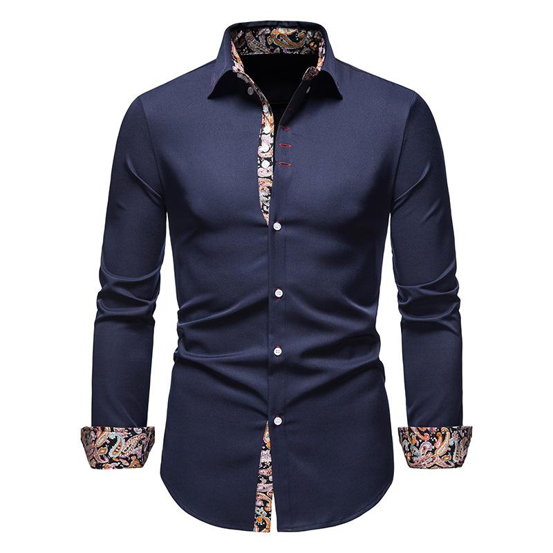 Mens Paisley Cotton Long Sleeve Dress Shirt Floral Print Casual Retro Button Down Shirts Men Slim Fit Chemise Homme Men, White
Mens Paisley Cotton Long Sleeve Dress Shirt Floral Print Casual Retro Button Down Shirts Men Slim Fit Chemise Homme Men, White