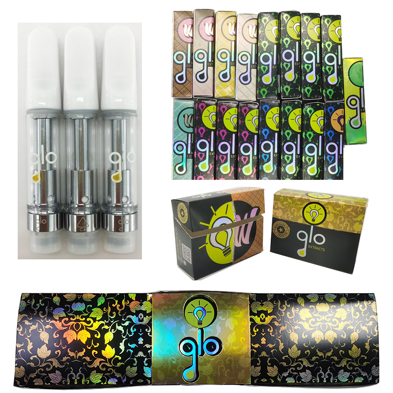 Glo Carts Vape Cartridges Empty Vapes Pen Atomizers 0.8ml 1ml 510 Thread Ceramic Coil Cart Disposable Newest Packaging Boxes E Cigarettes For Thick Oil Vaporizer
Glo Carts Vape Cartridges Empty Vapes Pen Atomizers 0.8ml 1ml 510 Thread Ceramic Coil Cart Disposable Newest Packaging Boxes E Cigarettes For Thick Oil Vaporizer