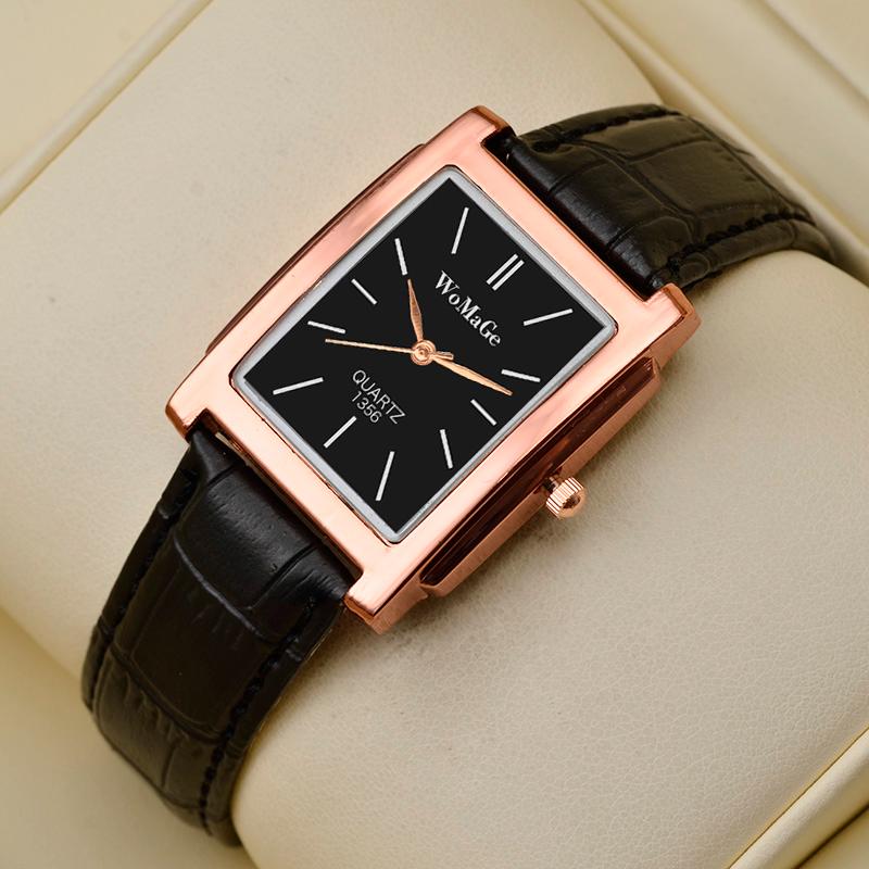 Wristwatches WoMaGe Leather Band Montre Femme 2021 Fashion Casual Rectangle Quartz Women's Clock Ladies Watch Gift, White 2
Wristwatches WoMaGe Leather Band Montre Femme 2021 Fashion Casual Rectangle Quartz Women's Clock Ladies Watch Gift, White 2