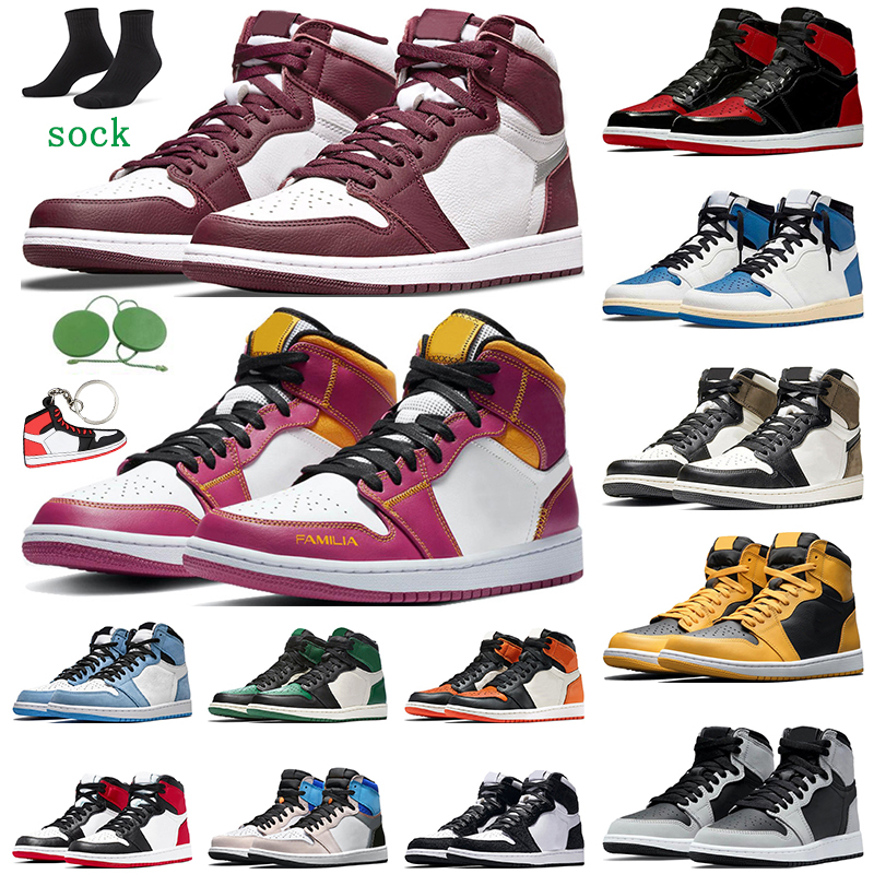 2022 Men Basketball Shoes 1 1s women trainers Bordeaux Fragment Bred Patent Pollen University Blue Prototype Obsidian Mocha Rust Pink sports sneakers outdoor, #43 lakers
2022 Men Basketball Shoes 1 1s women trainers Bordeaux Fragment Bred Patent Pollen University Blue Prototype Obsidian Mocha Rust Pink sports sneakers outdoor, #43 lakers