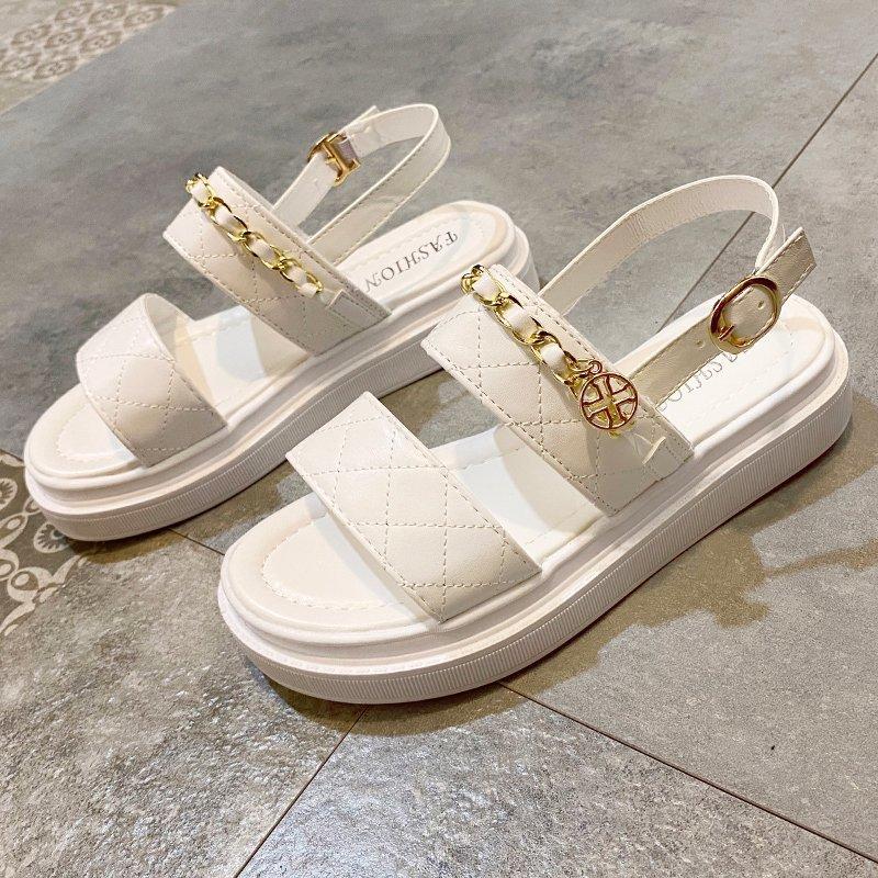 Fashion Women Platform Sandals White Chunky Sporty Wedge Shoes For Summer Students TX305 Slippers, Black
Fashion Women Platform Sandals White Chunky Sporty Wedge Shoes For Summer Students TX305 Slippers, Black