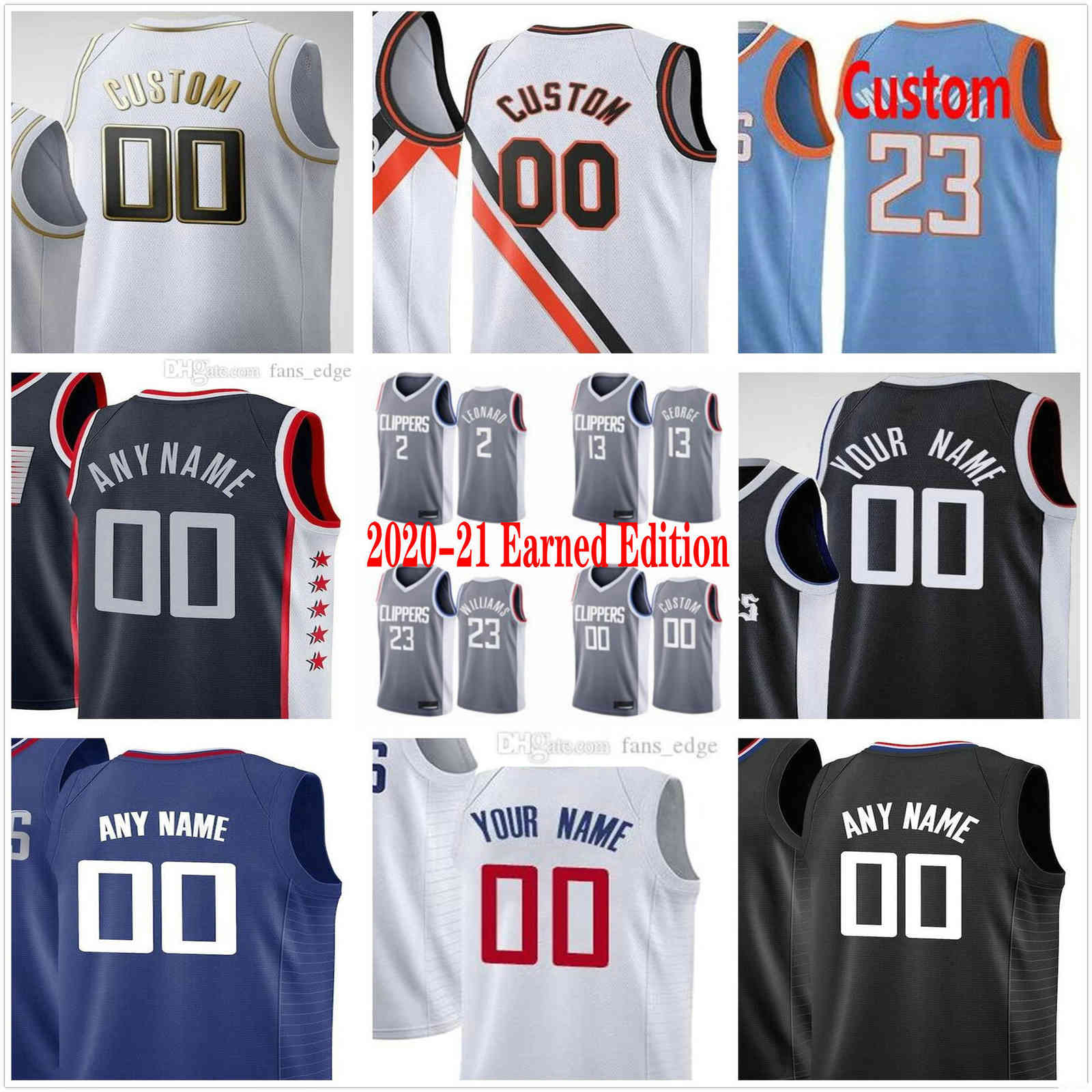 Custom Printed 2020 2021 Earned Edition Los Angeles Kawhi 13 George Paul 2 Leonard Clippers Rajon Rondo 9 Ibaka Batum Men Woman Kids Jersey, Black;red
Custom Printed 2020 2021 Earned Edition Los Angeles Kawhi 13 George Paul 2 Leonard Clippers Rajon Rondo 9 Ibaka Batum Men Woman Kids Jersey, Black;red