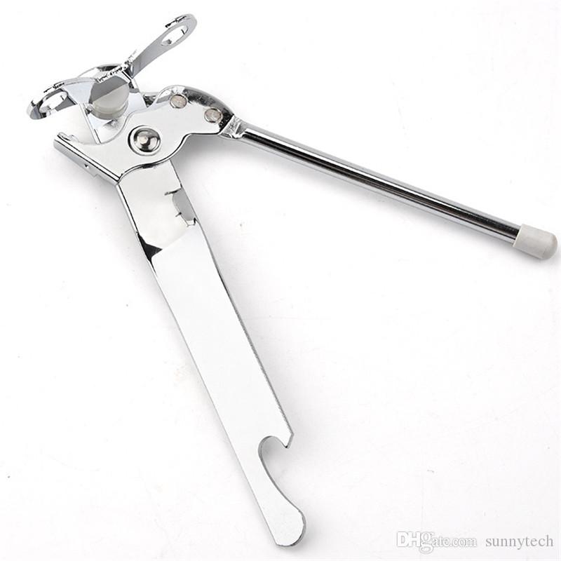 ltifunctional Stainless Steel Professional Butterfly Can Bottle Jar Tin Opener Manual Food Camping Travel Free shipping