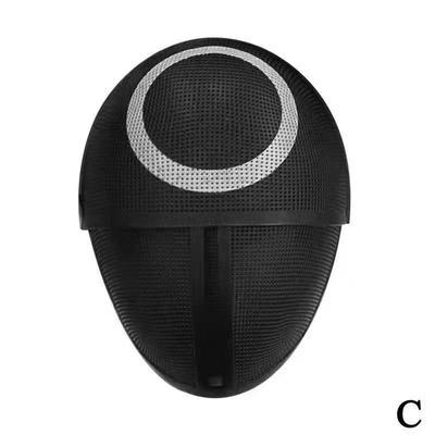 Korean Drama Mask The Boss Man Guard Mask Latex Material Halloween Costume Party Props Seong Gi-Hun Ji-Yeong Jung Ho-yeon