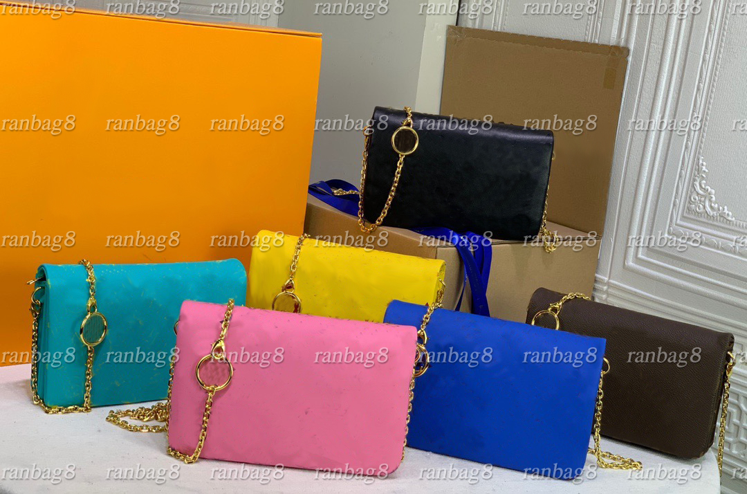 6 colors Pochette Coussin Handbag 20cm Women's Gold Chain Black Clutch bags 80745 high quality women cross body shoulder Bag with dust bag, Green leather
6 colors Pochette Coussin Handbag 20cm Women's Gold Chain Black Clutch bags 80745 high quality women cross body shoulder Bag with dust bag, Green leather