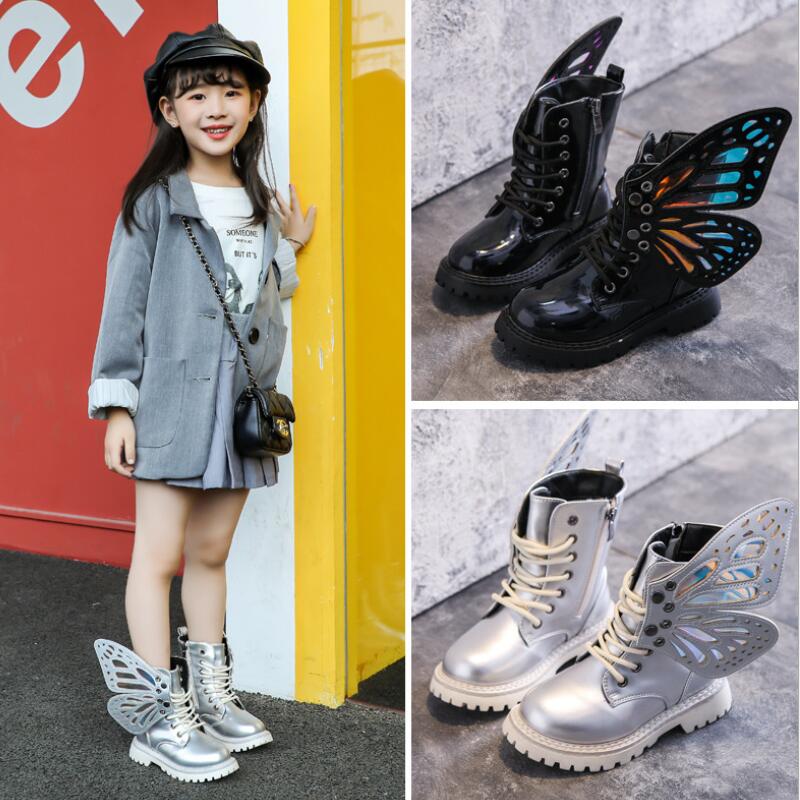 New Autumn Children Zipper Martin Boots Kids Fashion Girl Sneakers Anti-Slip Solid Winter Waterproof Butterfly Princess Baby Shoes, White
New Autumn Children Zipper Martin Boots Kids Fashion Girl Sneakers Anti-Slip Solid Winter Waterproof Butterfly Princess Baby Shoes, White
