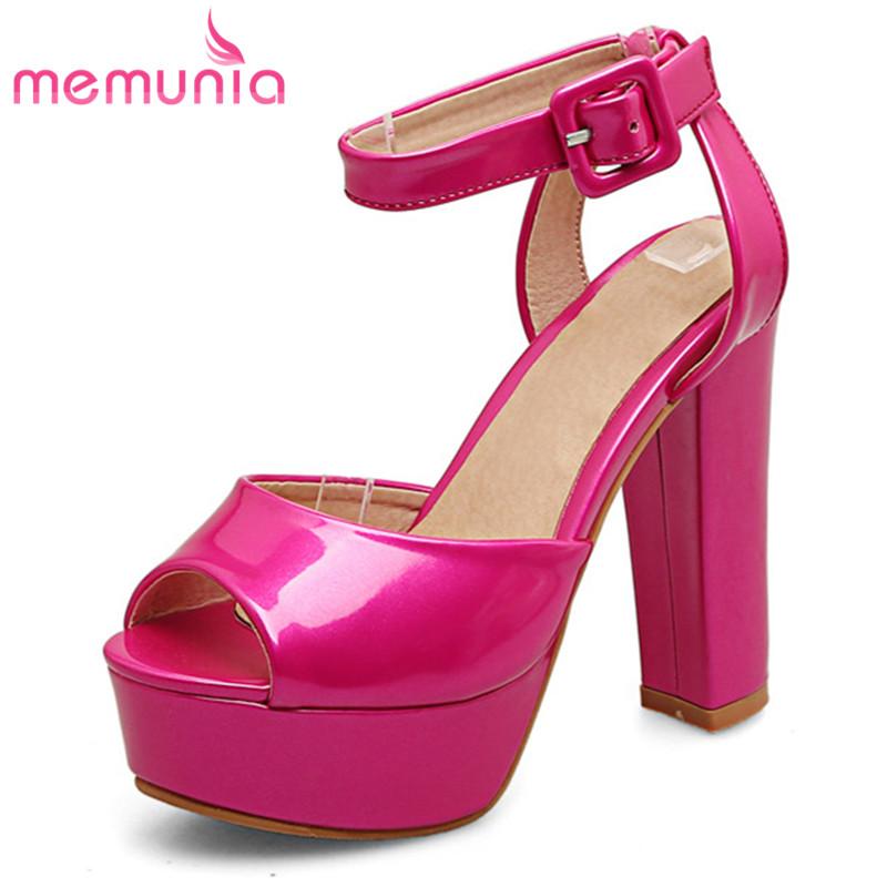 Sandals MEMUNIA 2021 Arrive Women Peep Toe Summer High Heels Platform Buckle Elegant Party Wedding Shoes Ladies, Black
Sandals MEMUNIA 2021 Arrive Women Peep Toe Summer High Heels Platform Buckle Elegant Party Wedding Shoes Ladies, Black