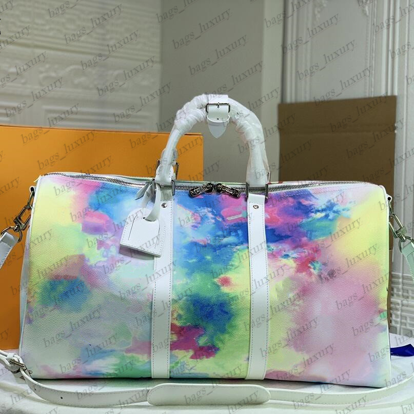 Duffel Bags Designer Print Handbags Outdoor Sports Travel Bag Vogue Tie-dye Large Capacity Tote Suitable for Weekend Getaways or Short Trips, Mix color
Duffel Bags Designer Print Handbags Outdoor Sports Travel Bag Vogue Tie-dye Large Capacity Tote Suitable for Weekend Getaways or Short Trips, Mix color