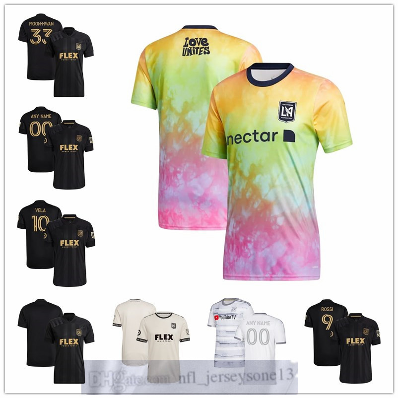 Custom Houston Mens women youth LAFC 10 Carlos Vela 33 Kim Moon-hwan 9 Diego Rossi Black 2021 Primary Authentic Player Jersey
Custom Houston Mens women youth LAFC 10 Carlos Vela 33 Kim Moon-hwan 9 Diego Rossi Black 2021 Primary Authentic Player Jersey