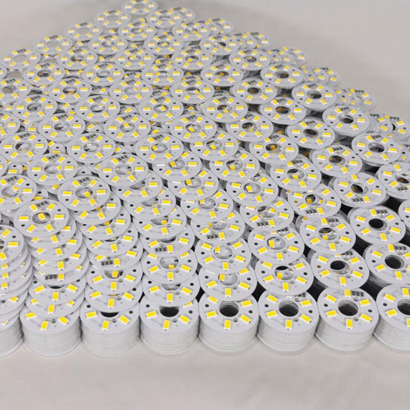 20pcs/lot SMD5730 LED Chip 3W 5W 240-280mA Bulbs Constant Current Input SMD 5730 Light Bead Board Aluminum Lamp plate For LEDs Bulb D1.5