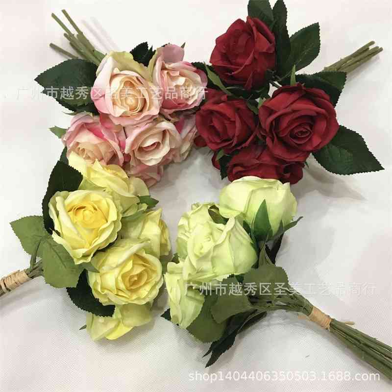 Discount 6 pieces / Tie roses bride holding bouquet photography props decorative flowers
Discount 6 pieces / Tie roses bride holding bouquet photography props decorative flowers
