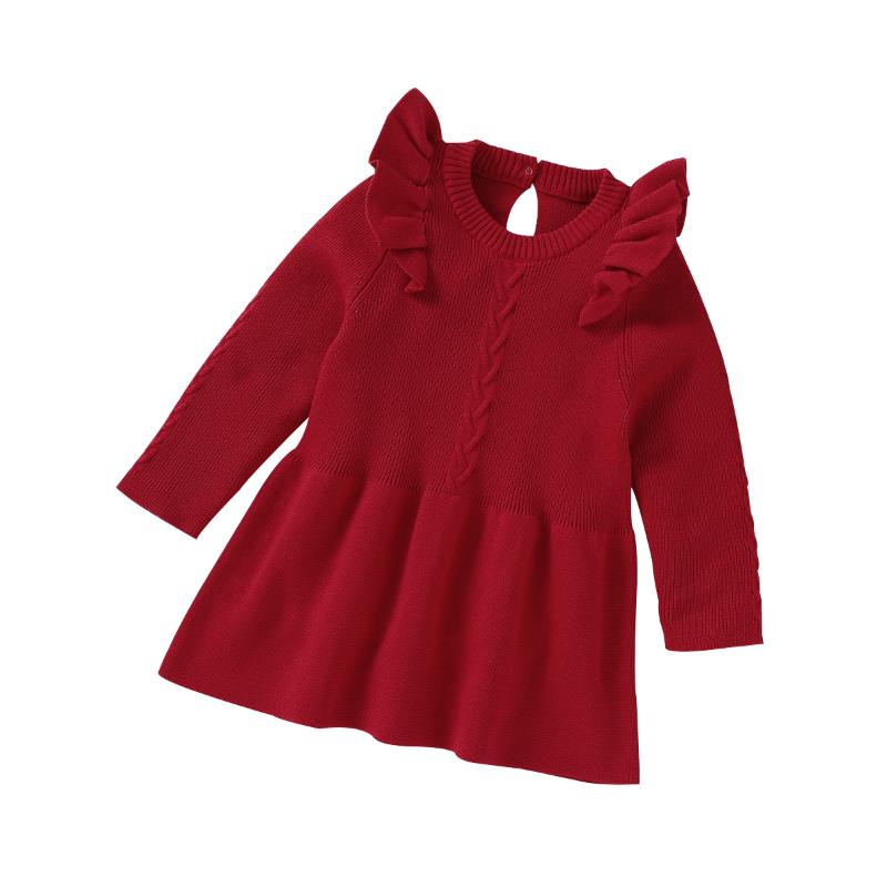 Girl's Dresses Toddler Baby Girl Dress Cute Casual Long Sleeve Knitted Children Infant Clothes Wedding 0-3Y, 82w631-co
Girl's Dresses Toddler Baby Girl Dress Cute Casual Long Sleeve Knitted Children Infant Clothes Wedding 0-3Y, 82w631-co