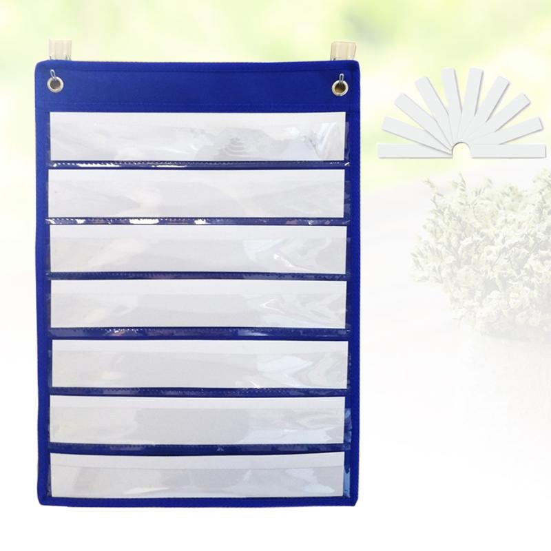Storage Boxes & Bins Transparent Pocket Charts Hanging Bag 7 Layer PET Teaching Chart Pouch Magnetic Whiteboard (Magnetic
Storage Boxes & Bins Transparent Pocket Charts Hanging Bag 7 Layer PET Teaching Chart Pouch Magnetic Whiteboard (Magnetic