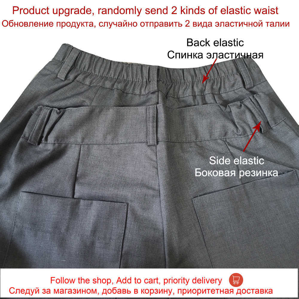 high waist shorts black women summer Formal Solid Straight plus size 5XL short pants fashion korean wide leg pant 210714